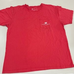 Southern Marsh Men's pinkish Red Pocket T-Shirt